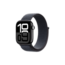 PLUS会员：Apple Watch Series 10 42mm 智能手表 铝金属 亮黑色 GPS版