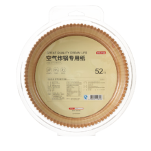 京东京造 空气炸锅专用纸 适用3L以上炸锅 52只