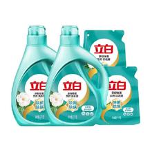 88VIP: 立白家用洗衣液整箱12斤茶籽除菌除螨6KG香味持久