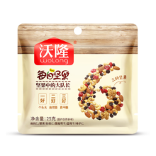 沃隆 每日坚果果干组合装 25gA 74%坚果含量 坚果炒货休闲食品