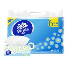 Vinda 维达 细韧100抽 3层S码 抽纸 6包