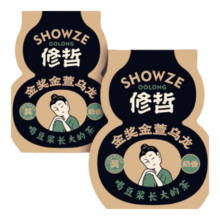 PLUS：SHOWZE 修哲 金奖金萱台湾高山乌龙茶 奶香清香 256g袋装 无农残 可冷泡