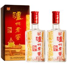 泸州老窖 六年窖头曲 52%vol 浓香型白酒 500ml*2瓶