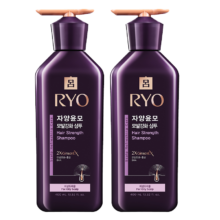 吕（Ryo）紫吕洗发水400ml*2 控油蓬松强韧防断发洗发膏 黑色星期五