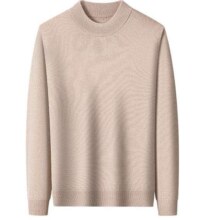 再降价：雅鹿 重磅430G 100%纯羊毛衫男