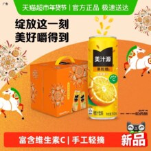 美汁源 果粒橙 橙汁果汁 【12罐*2】合24罐