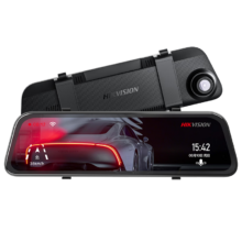 HIKVISION 海康威视 N6+ 行车记录仪 1296P高清星光夜视 前后双录流媒体后视镜
