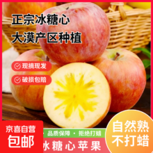 大漠果园 红富士苹果 丑苹果 9斤含箱 小果70mm 脆甜多汁