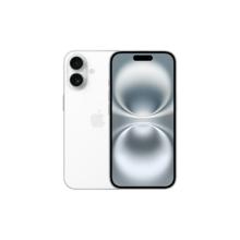 plus会员 Apple iPhone 16 手机 双卡双待 白色 128G