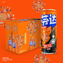 芬达 碳酸饮料 经典烟花装汽水整箱  20罐*2 【合40罐】