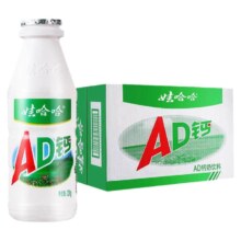 娃哈哈 AD钙奶 100g*24瓶/48瓶 整箱装 儿童饮品 220g*24瓶