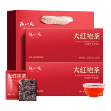 陈一凡 大红袍 乌龙茶 武夷山原产岩茶 浓香型 小茶饼 礼盒装 300g