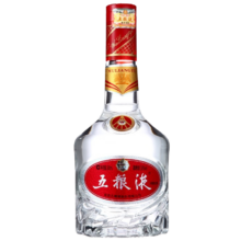 五粮液 22-25年 39度 浓香型白酒 500ml 2 双瓶 含礼袋 年份随机
