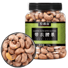 PLUS：农香森 A180特大腰果仁 净重500g