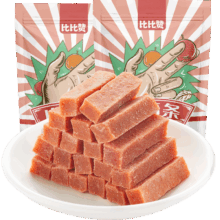 年货节:比比赞 山楂条500g 山楂片 山楂干 0添加剂 果丹皮 果脯 儿童零食