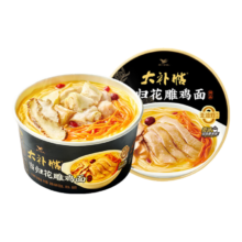 统一大补帖 当归花雕鸡面 碗装 93g 滋补面 非油炸细方便面