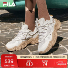 FILA 斐乐 女鞋老爹鞋 复古运动鞋 猫爪鞋5代 休闲鞋