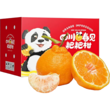 耙耙柑 春见耙耙柑 柑橘水果 8斤大果70mm+净重7.5斤 水果礼盒 源头直发