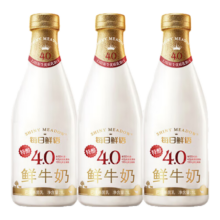 每日鲜语 4.0鲜牛奶 1L*3瓶