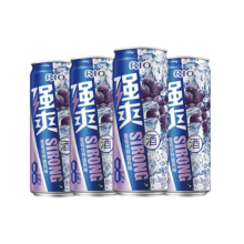RIO锐澳 强爽8度预调鸡尾酒 微醺葡萄口味 330ml*2罐 清爽气泡果酒