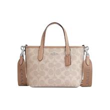 88VIP会员、淘金币可用：COACH City 15品牌徽标可拆卸肩带涂层帆布时尚托特包
