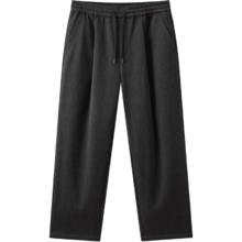 gxgjeans 25年冬新品 美式宽松直筒休闲裤 深灰色
