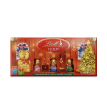 PLUS：瑞士莲（lindt）海外限定 泰迪熊朋友巧克力 96g礼盒