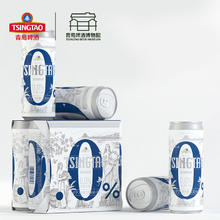 淘金币可用、今日必买：青岛啤酒 无醇白啤酒 330ml*24罐