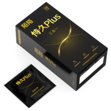 陌陌 持久避孕套三合一 18只 超薄玻尿酸颗粒螺纹安全套
