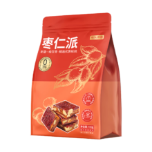 京东京造 厚切枣仁派 450g 独立包装 大枣夹核桃 蜜饯果干 0添加 健康零食