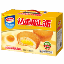 达利园 注心蛋黄派 650g 年货礼盒装 早餐面包 休闲零食 新老包装随机发货