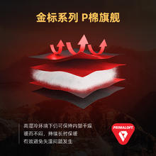 诺诗兰 棉服Primalof金标P棉男25秋冬新户外防风保暖徒步登山外套
