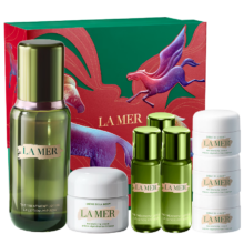 海蓝之谜 LA MER 强韧修护套装 精萃水+面霜 礼盒装 生日新年礼物 送女友