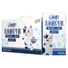 QQ星 健固 利乐砖 纯牛奶 3.8g蛋白质 125ml 16盒
