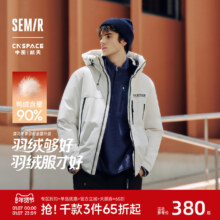 88VIP：森马 XCNSPACE 航天合作系列男子羽绒服 防风三防工装外套