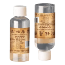 山西杏花村汾酒 散酒纪念酒 42° 清香型 100ml 1瓶