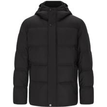 EMZ 白鹅绒冬季立领连帽休闲保暖羽绒服 鹅绒199g