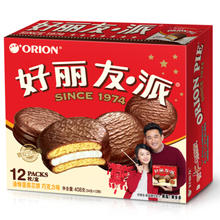 好丽友 巧克力派 1020g