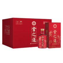 舍得 舍之道喜庆 50°浓香型白酒 500ml 6瓶装