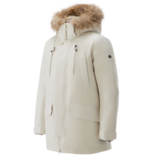 KOLON SPORT 可隆男SNOWBALL毛领羽绒服 GTX透湿鹅绒夹克 男款