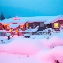 美团 哈尔滨雪乡4天3晚自由行 高端住宿+雪乡亚布力门票+寒地温泉