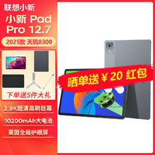 联想 小新Pad Pro 二代 2025 12.7英寸 平板电脑 大象灰 8GB+128GB 标准版