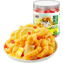 三只松鼠 去骨凤爪 柠檬酸辣味 510g*2罐 即食休闲零食