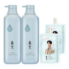 京东PLUS：阿道夫 香氛洗发水套装 祛屑蓬松洗发518ml+无硅油洗发500ml