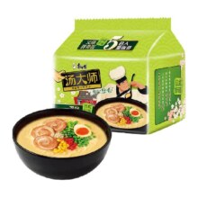 康师傅 汤大师日式叉烧豚骨面 袋装泡面 速食食品