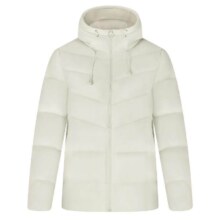 361° 净防羽绒服女装 2025冬季连帽加厚保暖短款三防外套