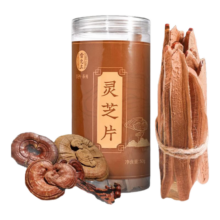 雷允上 灵芝片泡水饮用片 50克 芝气浓郁