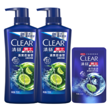 百亿补贴、PLUS会员、需首单：CLEAR 清扬 经典系列 洗发水 720g*2+100g*2 清爽控油