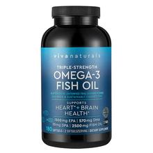Viva 美国进口高浓度rTG深海鱼油DPA天然omega3欧米茄3软胶囊 180粒