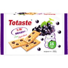 Totaste 土斯葡萄夹层薄脆饼干 240g*1包